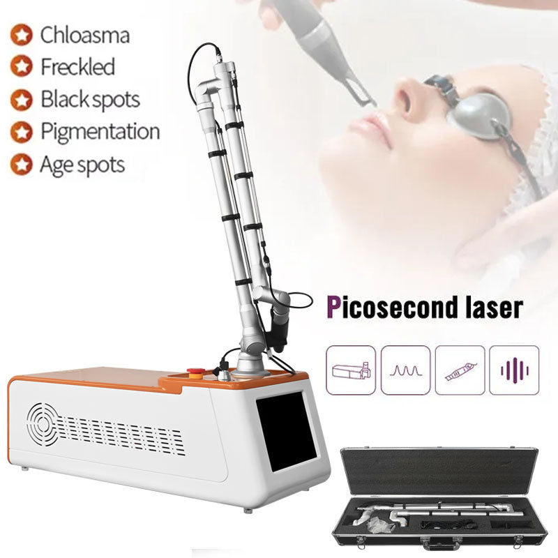 Picosecond Tattoo Removal Laser Picosure Skin Rejuvenation Freckles Mole Pigment Therapy  Machine