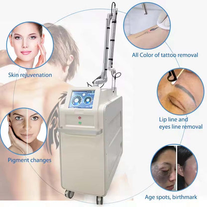 Picosecond Laser Tattoo Removal 1064nm 755nm 532nm Pico Laser Skin Rejuvenation Spot Pigmentation Remove Machine