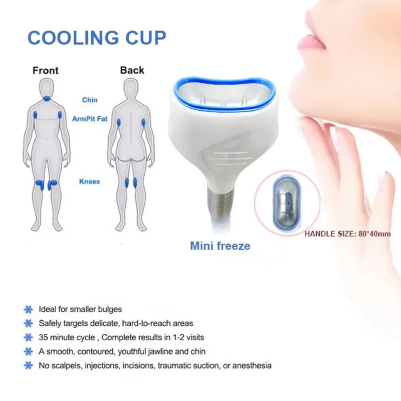 360° Body Sculpting Cryolipolyse Fat Freezing Cellulite Reduction Cool Slimming Machine