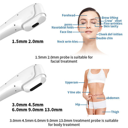 RF Fractional Microneedle 7d Hifu Machine Skin Tightening Body Face Lifting Care