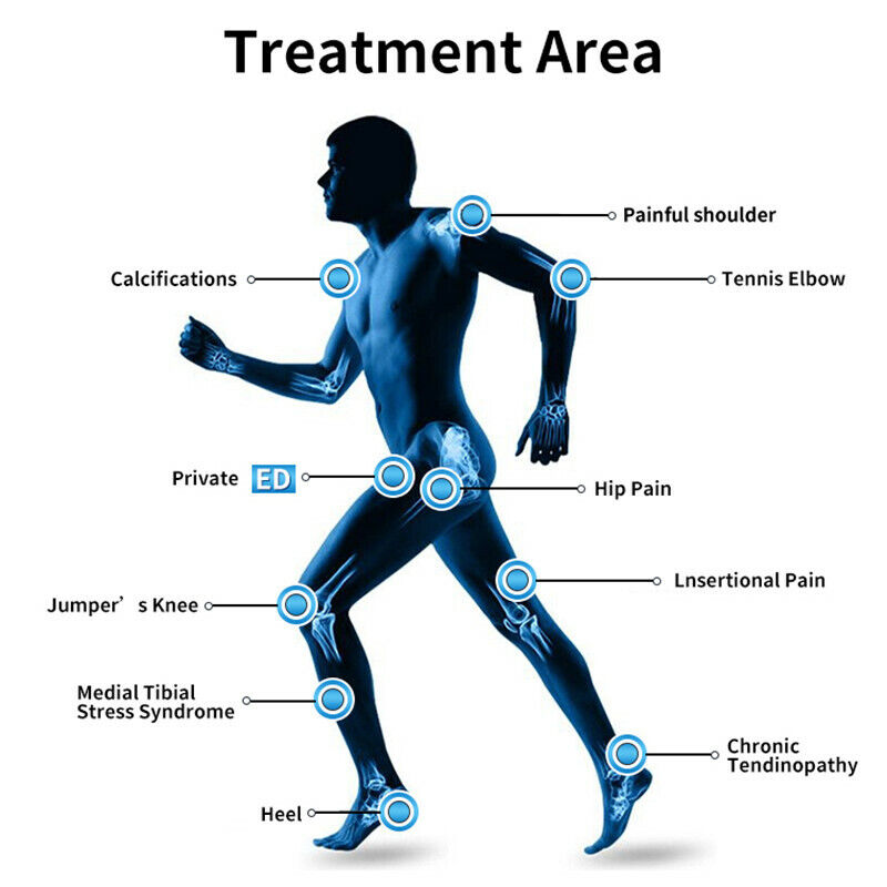 Pneumatic ED Shockwave Therapy Machine Erectile Dysfunction Treatment Loss Weight Pain Relief Massage