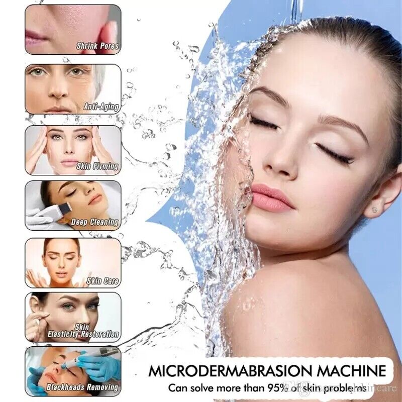 Hydra Machine Water Facial Hydro Face Cleansing Skin Tightening Dermabrasion Spa