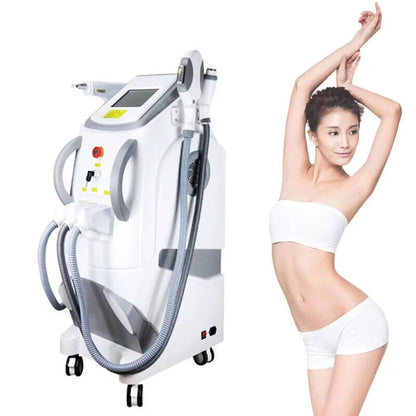 3IN1 OPT/IPL Laser Hair Removal Tattoo Removal RF Skin Rejuvenation Whitening Machine