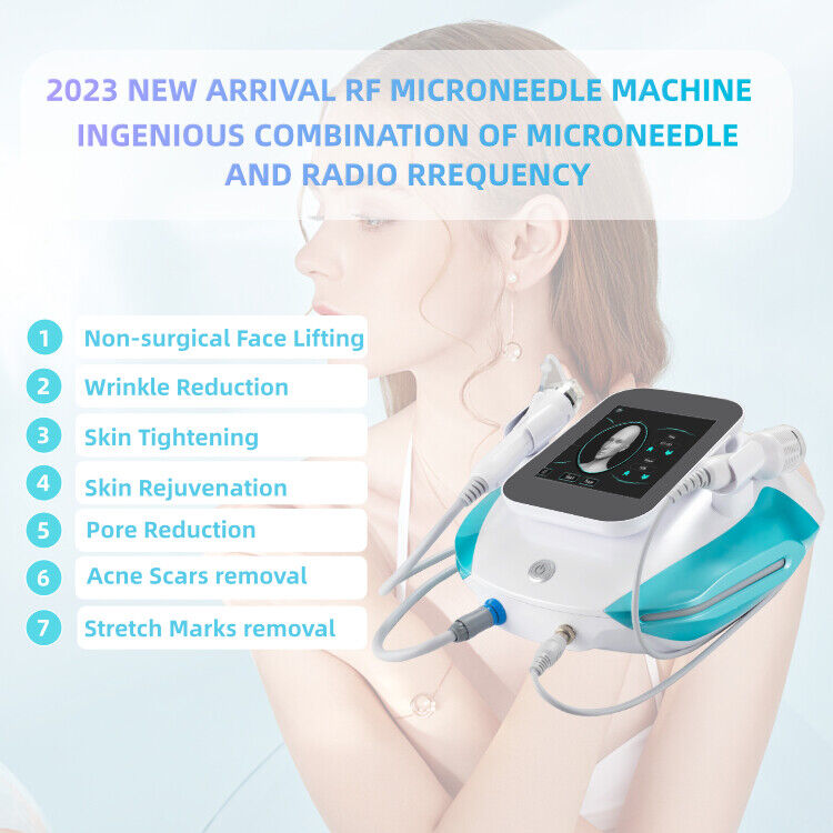 RF Fractional Microneedle Skin Tightening Wrinkle Removal Rejuvenation Machine