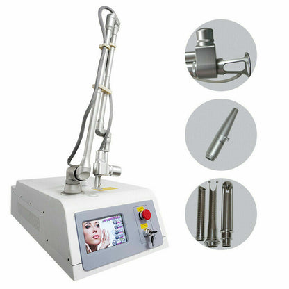 Professional Fractional CO2 Laser Machine 10600nm Skin Resurfacing Mole Removal Tightening Vaginal Stretch Mark Acne Scar Treatment Equipment