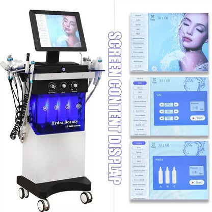 Hydra Machine Water Facial Hydro Face Cleansing Skin Tightening Dermabrasion Spa