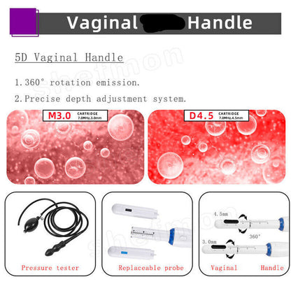 Ultrasound Vaginal HIFU High Intensity Focused Viginal Tightening Rejuvenation Machine