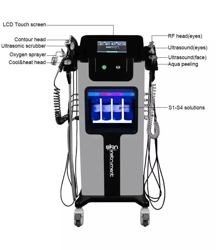 Hydra Machine Water Facial Hydro Face Cleansing Wrinkle Removal Dermabrasion Spa