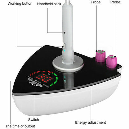 Facial Fractional RF Microneedle Lifting Skin Rejuvenation Wrinkle Removal Machine