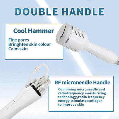 RF Fractional Micro Needle Cold Hammer Machine Skin Care Lifting Wrinkle Removal