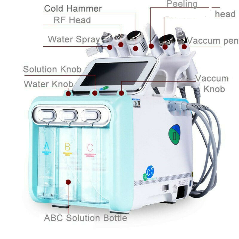 Facial Water Dermabrasion Machine Hydro Hydra Face Skin Tightening Spa Cleaning