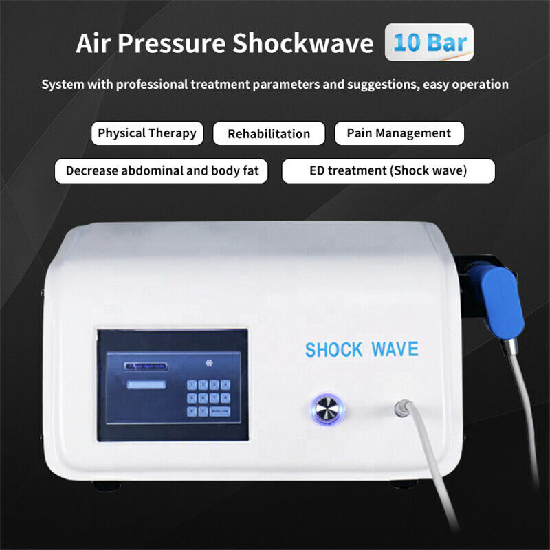 Pneumatic ED Shockwave Therapy Machine Erectile Dysfunction Treatment Loss Weight Pain Relief Massage