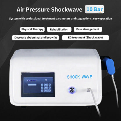 Pneumatic ED Shockwave Therapy Machine Erectile Dysfunction Treatment Loss Weight Pain Relief Massage