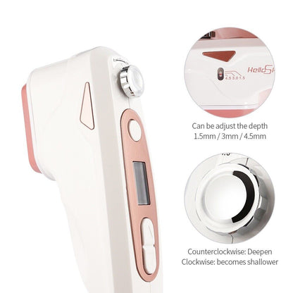 Handheld Ultrasonic HIFU Skin Machine Radio Rejuvenation Face Lifting Anti-aging