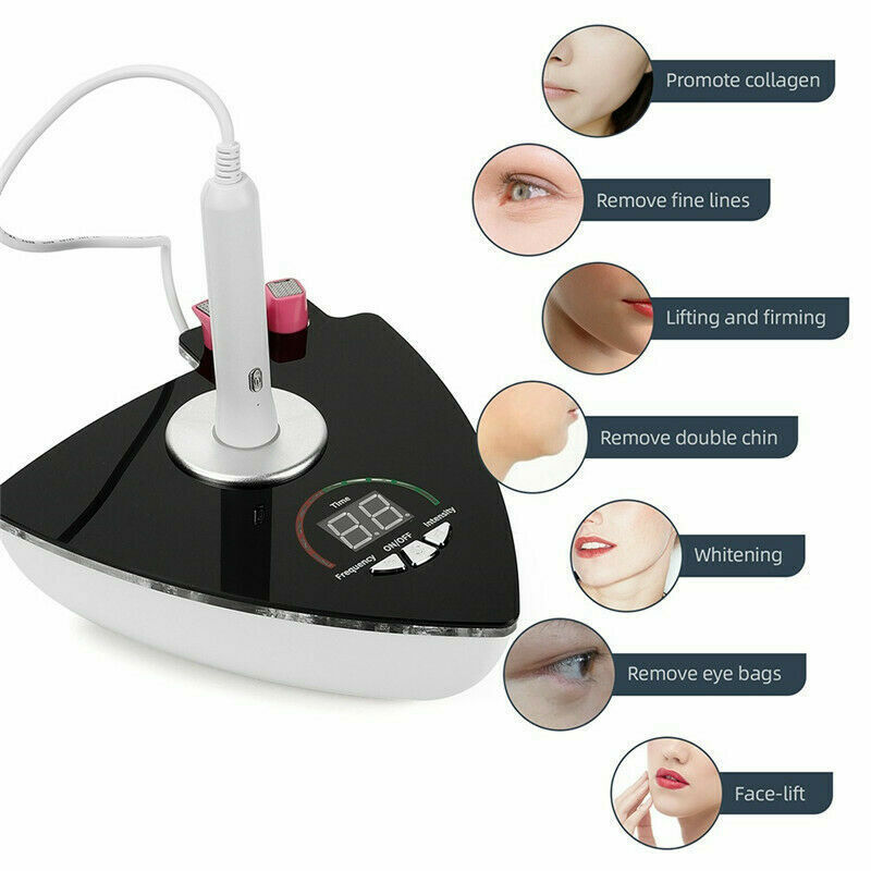 Facial Fractional RF Microneedle Lifting Skin Rejuvenation Wrinkle Removal Machine