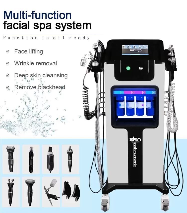 Hydra Machine Water Facial Hydro Face Cleansing Wrinkle Removal Dermabrasion Spa