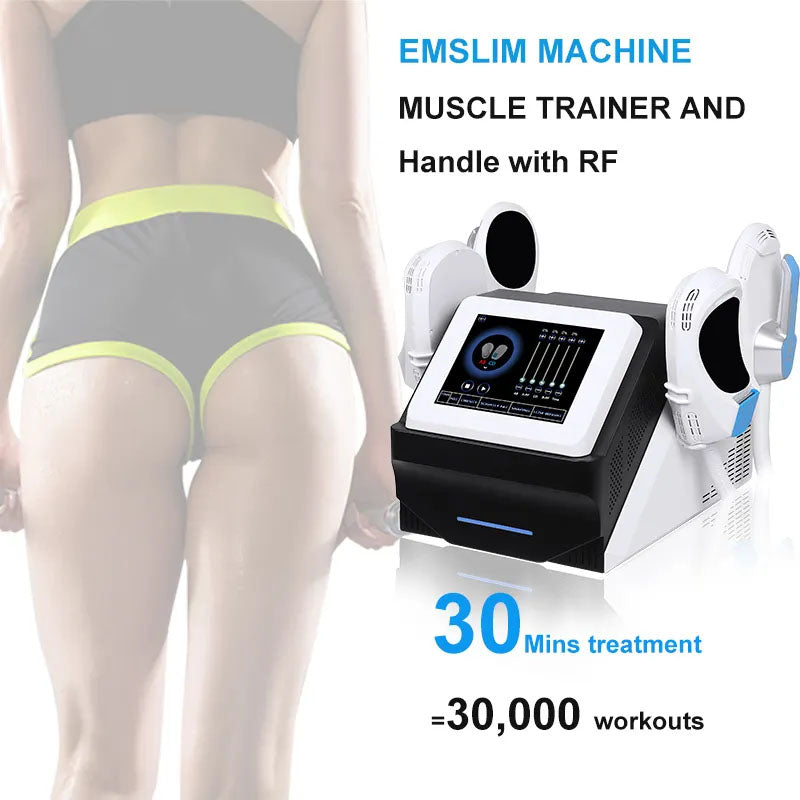 Electromagnetic Body Sculpting RF Slimming Muscle Building EMS Stimulation Fat Removal Machine