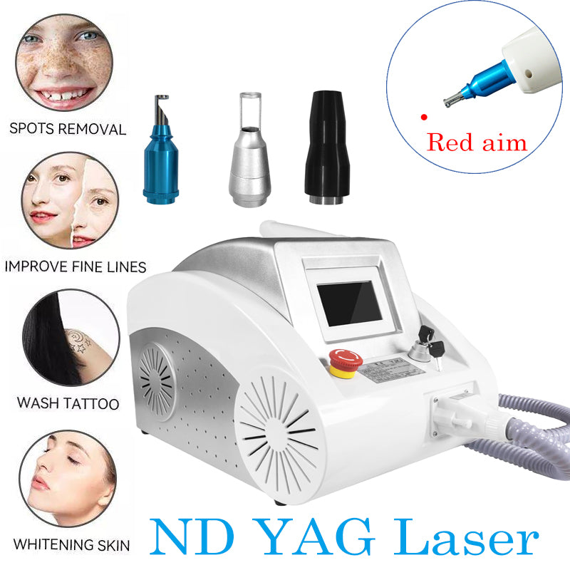 ND YAG Laser Tattoo Removal Pigmentation Treament Carbon Peeling Beauty Q-switch Machine