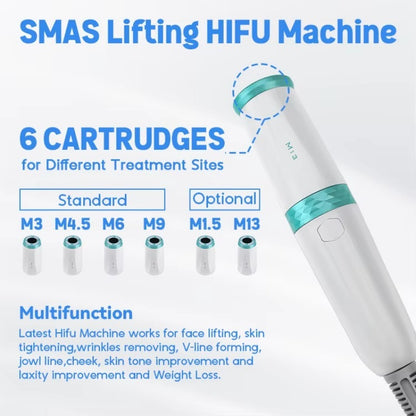 2in1 Ultra Hifu Facial Lifting Winkle Removal Machine Vmax RF Anti Aging Body Shaping