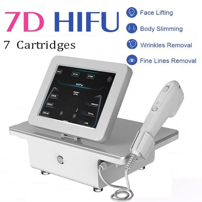 7D HIFU Machine Ultrasound Body Face Lifting Skin Tightening Wrinkle Removal