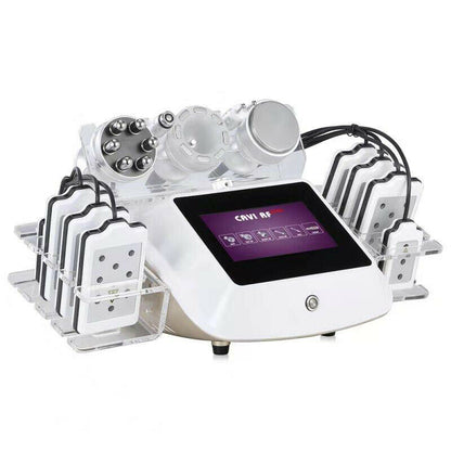 6IN1 40K Cavitation Lipo Laser Facial RF Loss Weight Body Slimming Skin Lifting Machine