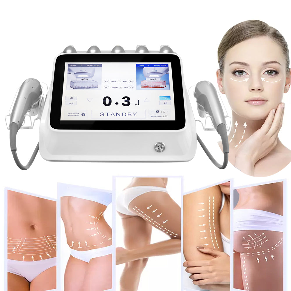 7D HIFU Facial Lifting Tightening Body Sculpting Machine Ultimate Ultrasound 7D Hifu Cellulite Removal