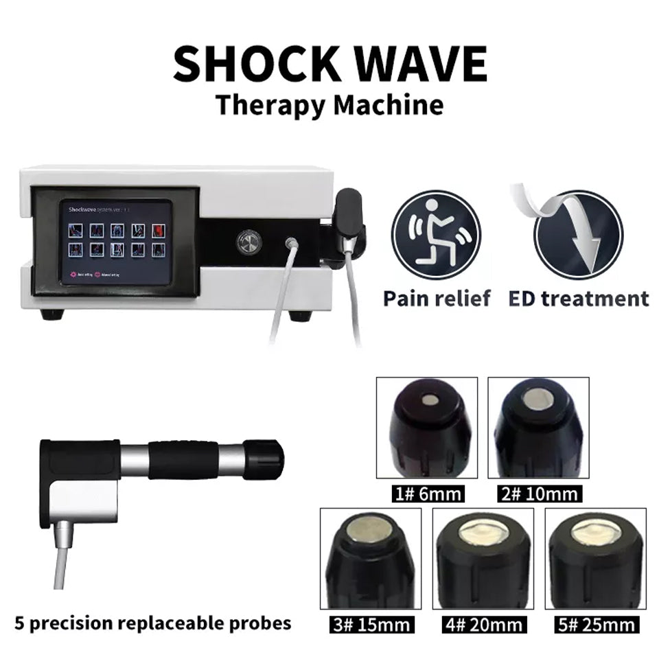 Radial Pneumatic Shockwave ED Treatment Physiotherapy Machine ShockWave Pain Relief