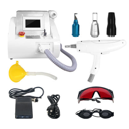 ND YAG Laser Tattoo Removal Pigmentation Treament Carbon Peeling Beauty Q-switch Machine