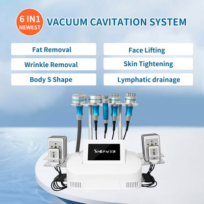 40K Cavitation Radio Frequency RF Body Slimming Machine Fat Reduce Face Lift