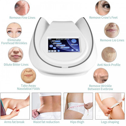 Vmax HIFU Skin Tightening Machine Wrinkle Removal Face Lifting Body Slimming Rejuvenation