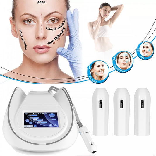 Vmax HIFU Skin Tightening Machine Wrinkle Removal Face Lifting Body Slimming Rejuvenation