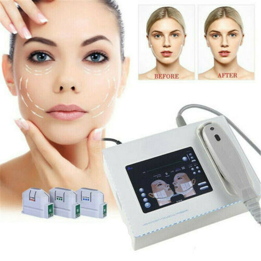 High Intensity Focused HIFU Facial Lifting Shaping Skin Tightening Machine Wrinkle Removal