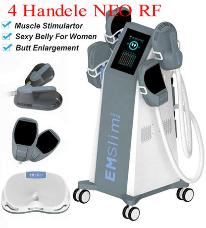 Body Electromagnetic EMS Muscle Building Sculpting Machine RF Loss Weight Fat Burner