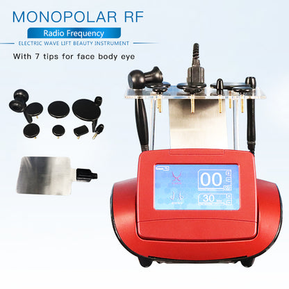 Facial Radio Frequency Monopolar RF skin tightening Rejuvenation CET RET Body Slimming Machine