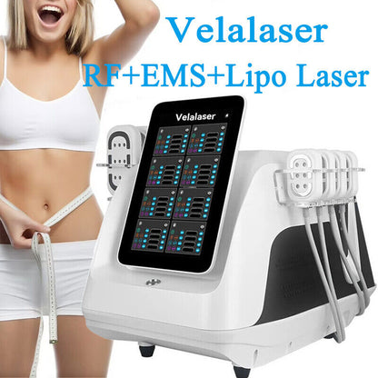 3IN1 Body Sculpting RF+EMS+ Lipo Laser Red Light Loss Weight SKin Lifting Machine