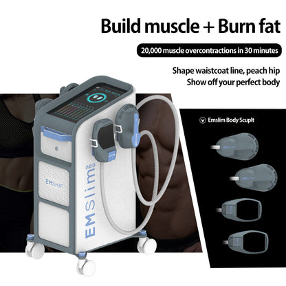 2/4 Handles RF Body Slimming Sculpting Muscle Building Fat Loss Machine