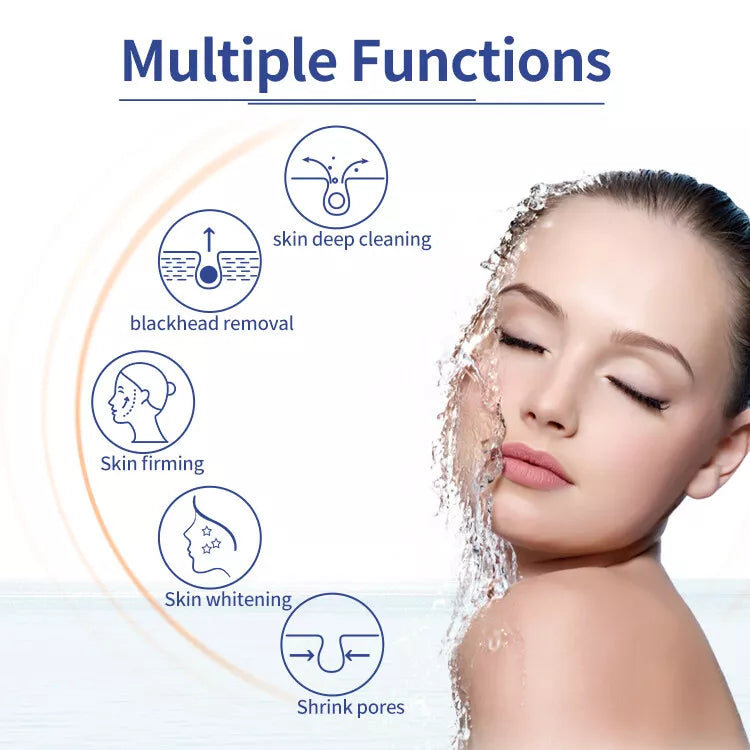 14 in 1 Demabration Facial RF Hydro Diamond Peeling Aqua Oxygen Spray Skin Beauty Machine