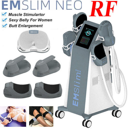 Body Electromagnetic EMS Muscle Building Sculpting Machine RF Loss Weight Fat Burner