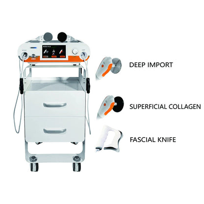 448K Body Tecar RET CET Diathermy Monopolar RF Skin Lifting Loss Weight Pain Relief Machine