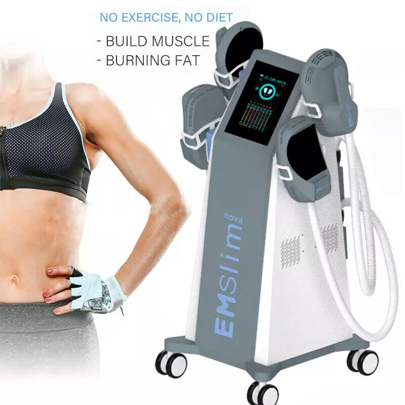 Body Electromagnetic EMS Muscle Building Sculpting Machine RF Loss Weight Fat Burner