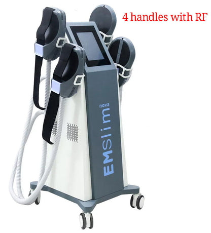 Body Electromagnetic EMS Muscle Building Sculpting Machine RF Loss Weight Fat Burner