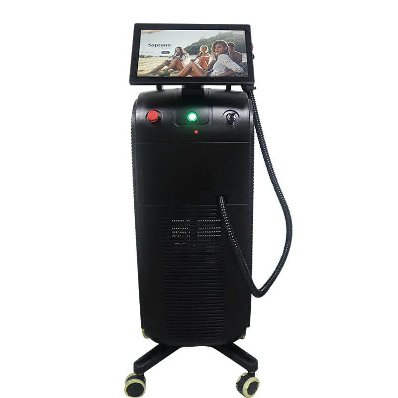 Painless Ice Titanium Diode Laser Freezing Point Hair Removal Machine 755/808/1064nm Skin Rejuvenation Whitening