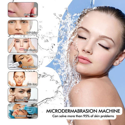 14IN1 Facial Hydro Dermabrasion Diamond Aqua Peeling Oxygen Jet Spa Skin Rejuvenation Machine