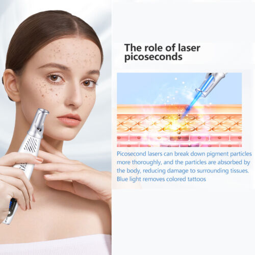 Picosecond Laser Pen Blue Light Scar Spot Freckle Mole Tattoo Pigment Removal