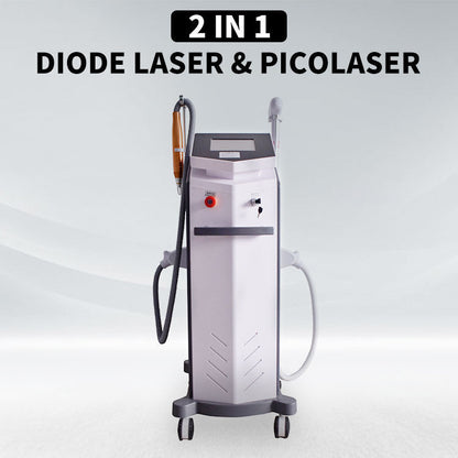 808nm Diode Laser Hair Removal Machine Skin Rejuevantion ND YAG LASER Tattoo Removal