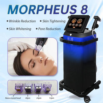 Facial Skin M8 Microneedle Morpheus RF Tightening Stretch Marks Wrinkle Removal Lifting Machine