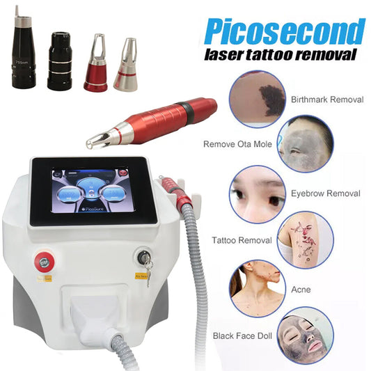 Picosecond Tattoo Removal Skin Rejuvenation Salon Q Switch Pico Laser Machine