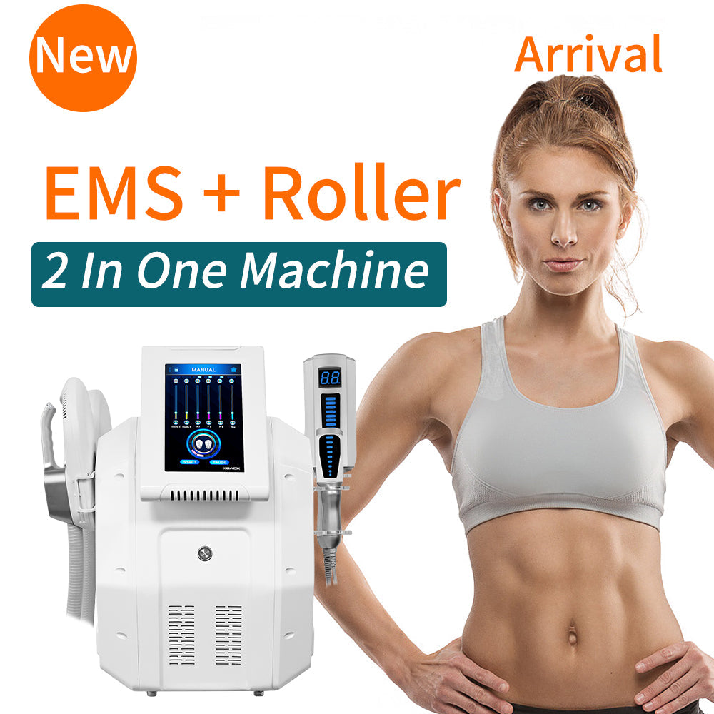 2in1 EMSlim Body Sculpting Inner Ball Roller Massage Muscle Buliding Fat Loss Slimming Machine