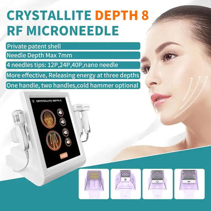 Facial Microneedle Morpheus RF Machine M8 Skin Tightening LIfting Wrinkle Scar Removal