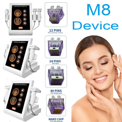 Facial Microneedle Morpheus RF Machine M8 Skin Tightening LIfting Wrinkle Scar Removal